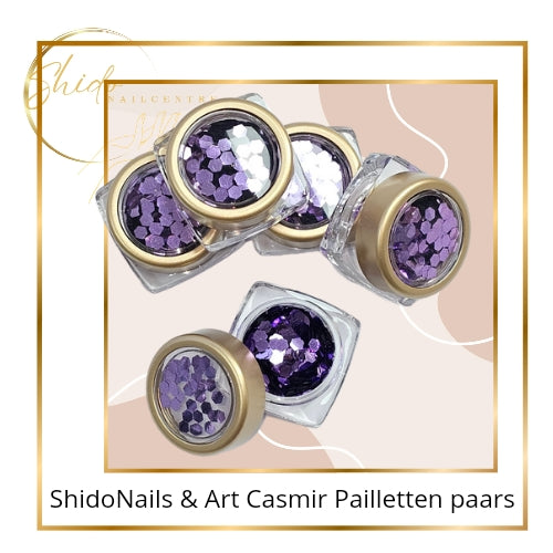 ShidoNails & Art Pailletten Paars