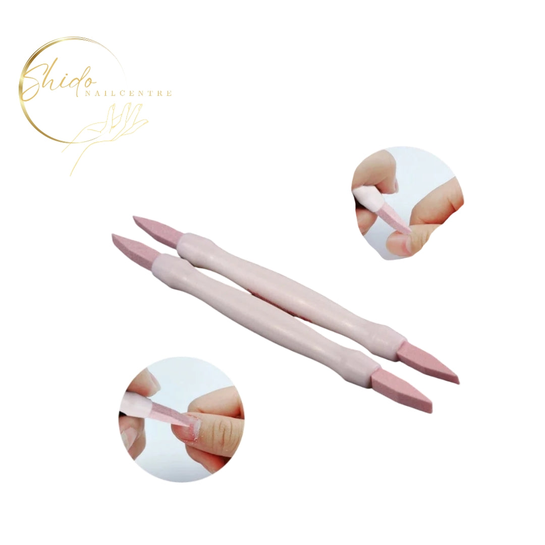 ShidoNails & Art Zandstenen cuticle pusher.