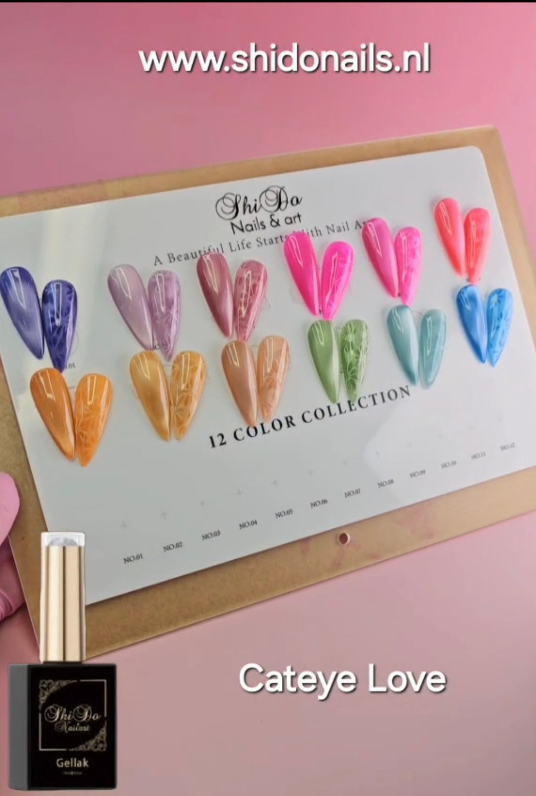 De Magie van Cat Eye: Ontdek de Verschillende Soorten van Shido Nails & art®