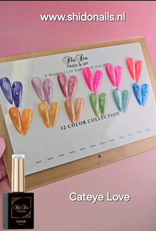 De Magie van Cat Eye: Ontdek de Verschillende Soorten van Shido Nails & art®
