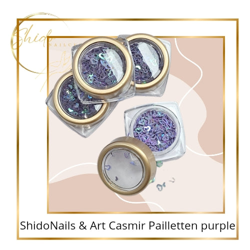 ShidoNails & Art Purple Heart