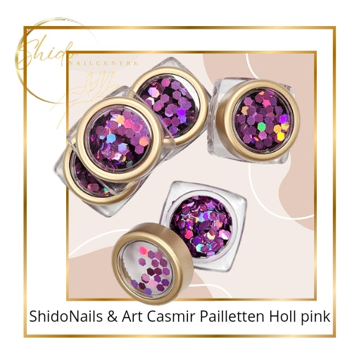 ShidoNails & Art Pailletten Flower Pink