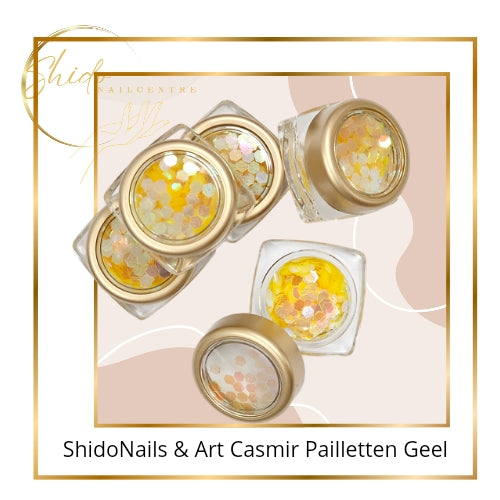 ShidoNails & Art Pailletten Geel