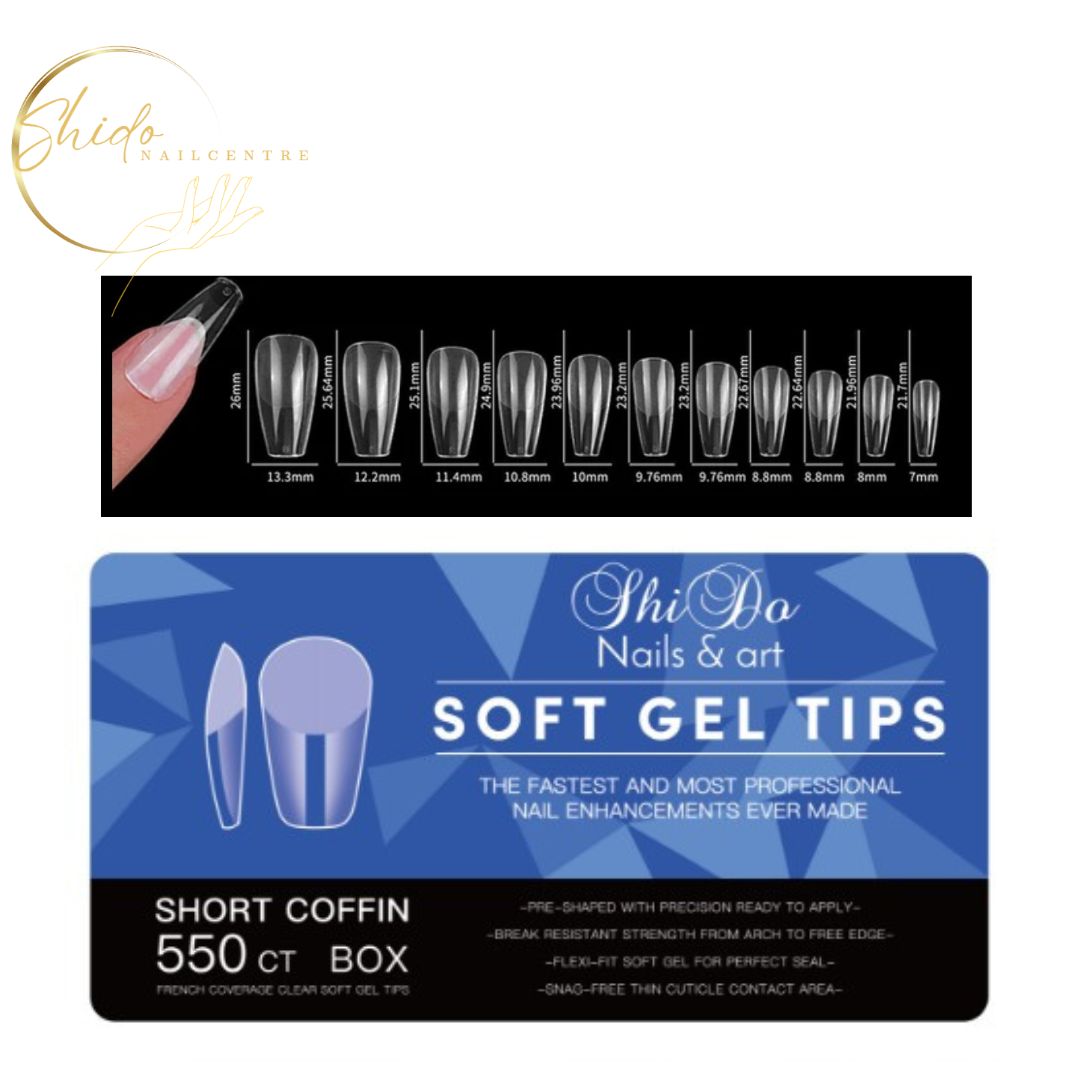 ShidoNails & Art Short Coffin 550st