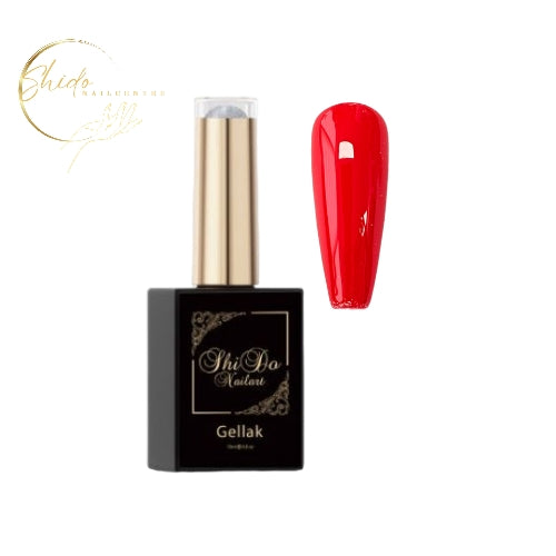 ShidoNails & Art Gellak Bright Red 15ml