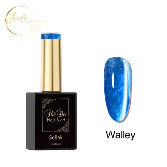 Cateye Wally van Shidonails & Art is hemafree en super blauw