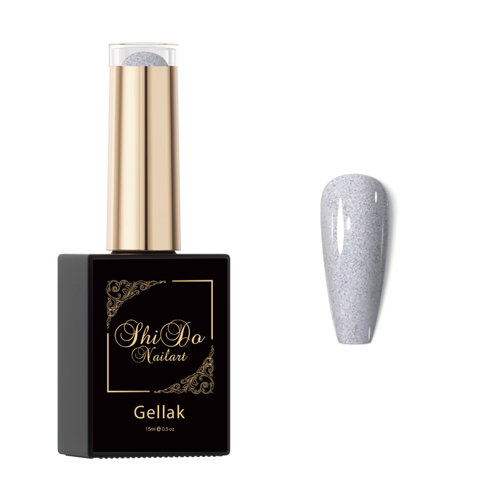 ShidoNails & Art Gellak Flash Silver Star 15ml