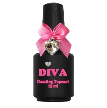 Diva Dazzling Topcoat - No Wipe 15 ml