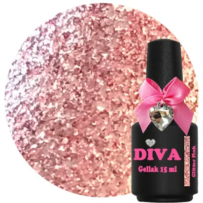 Diva Gellak Glitter Pink