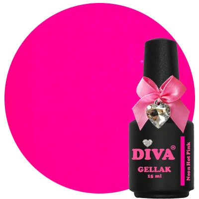 Diva Gellak Neon Hot Pink