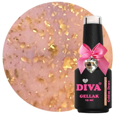 Diva Gellak Golden Dress