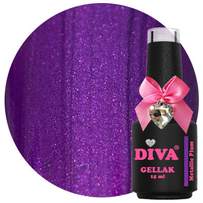 Diva Gellak Metallic Plum