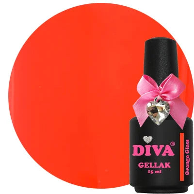 Diva Gellak Orange Gloss