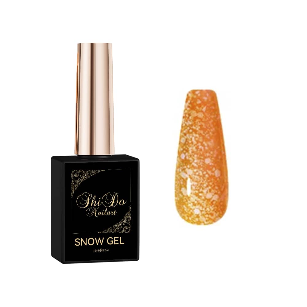 Shidonails & Art Snow Gellak oranje 15ml