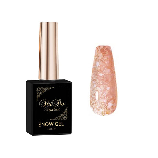 Shidonails & Art Snow Gellak Zalm 15ml