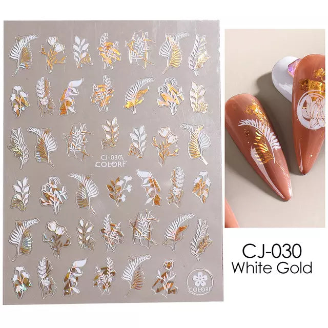 Shido Luxury Nailart Sticker CJ-030